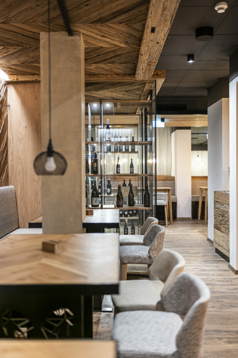 Restaurant im Hotel carpe solem Rauris.