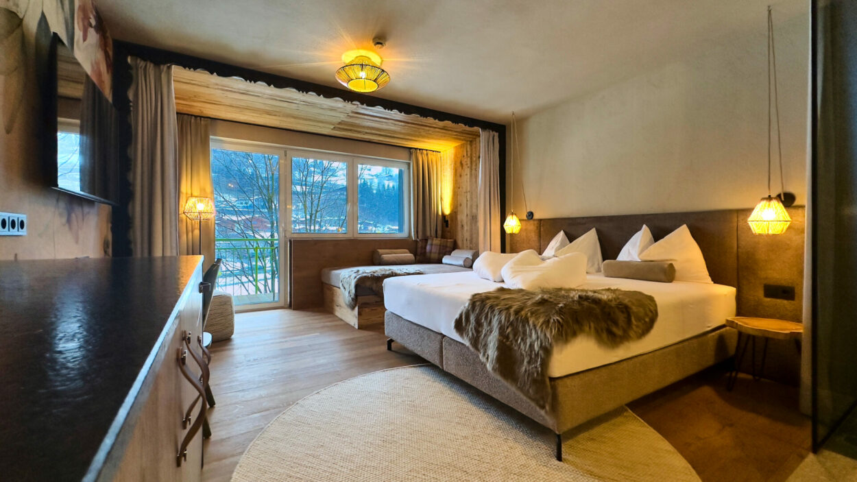 Hotelzimmer Boutiqueresort carpe solem Kaprun.