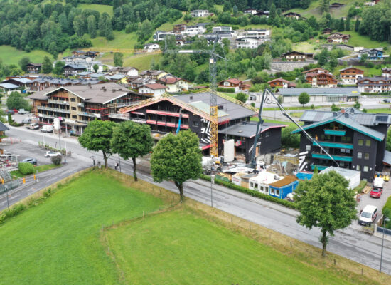 Baustelle Kaprun Juni 2025