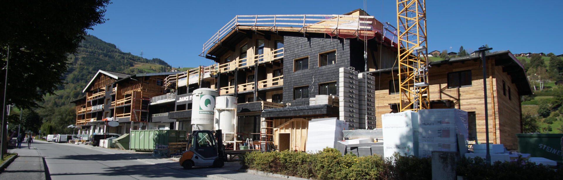 Baustellenupdate Kaprun | August