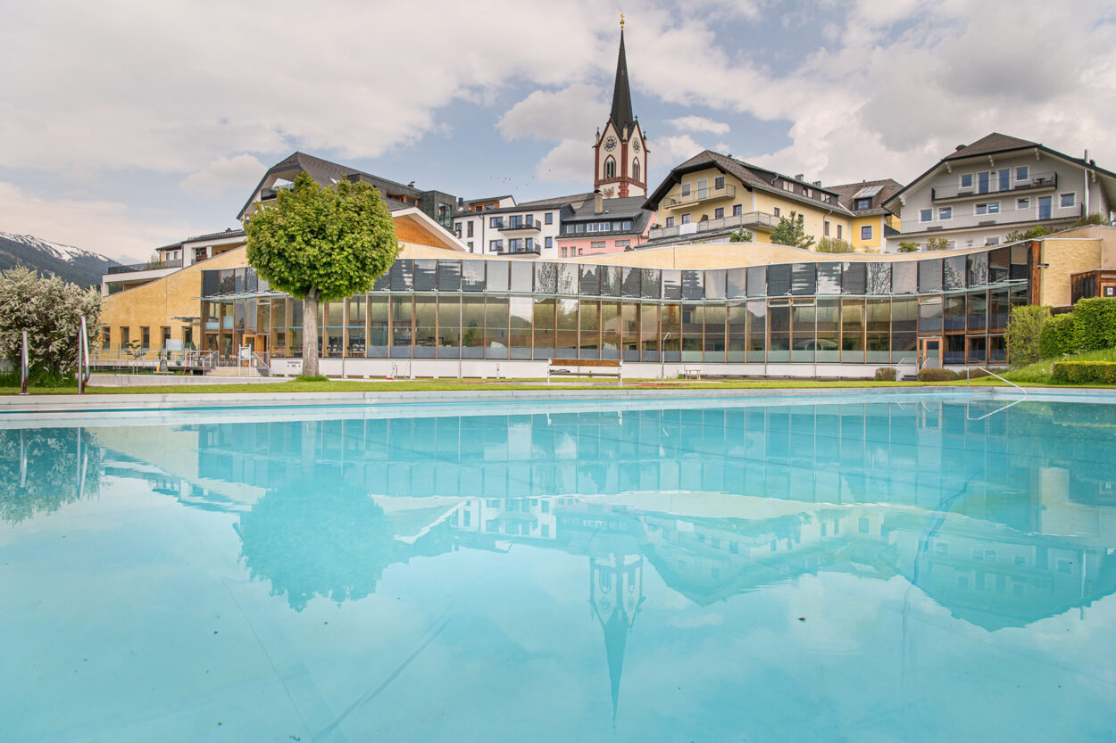 Freibad, Schwimmbad im Vital- & Wellnesszentrum in Mariapfarr.