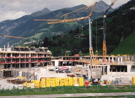 Baustelle Matrei in Osttirol