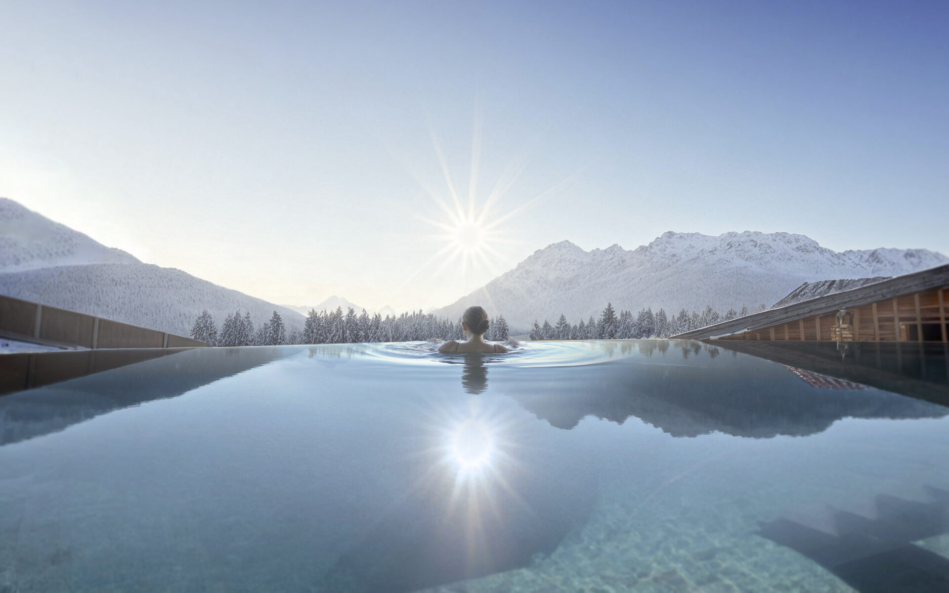 Infinitypool am Dach