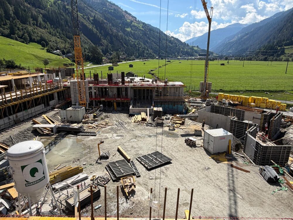 Baustelle Matrei in Osttirol