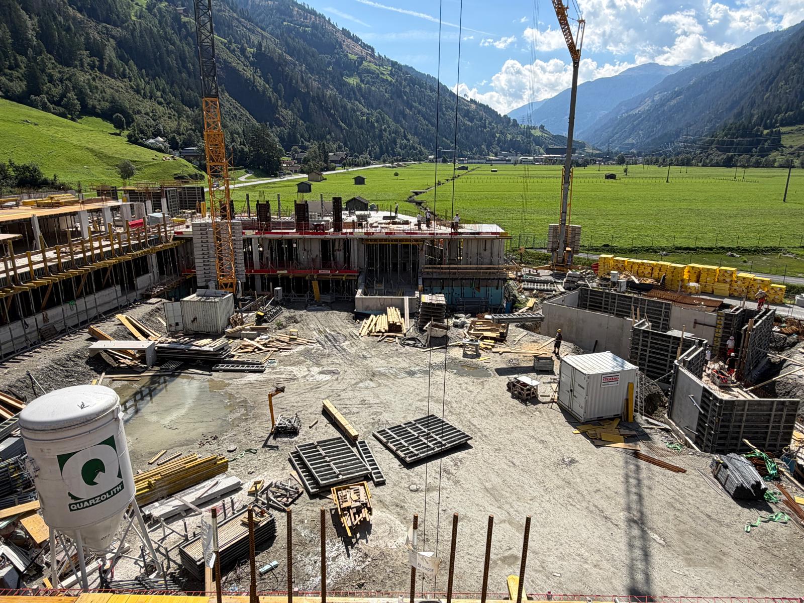 Baustellenupdate Matrei | August