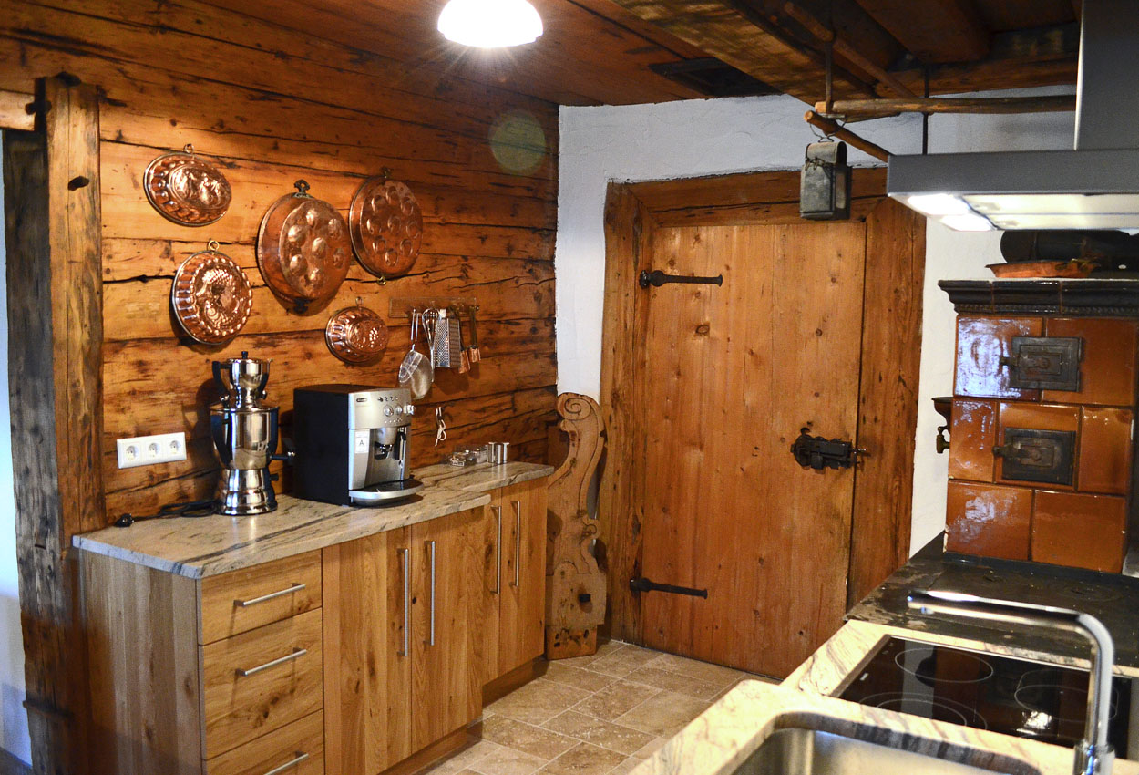 Küche Ferienhaus Lungau.